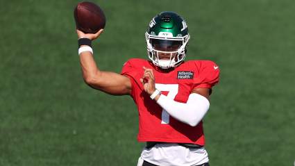 Jets QB Justin Fields Is Done Talking About Toe Injury