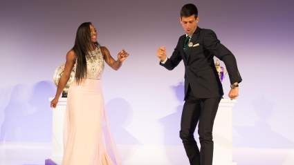 Novak Djokovic & Serena Williams’ 2015 Wimbledon Dance Goes Viral Once Again