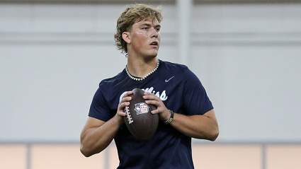 Giants QB Jaxson Dart Shows off ‘Cannon’ Arm in New Social Media Clip