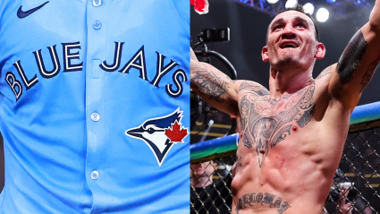 Max Holloway Receives Surprise Gift From Blue Jays Ahead of UFC 318