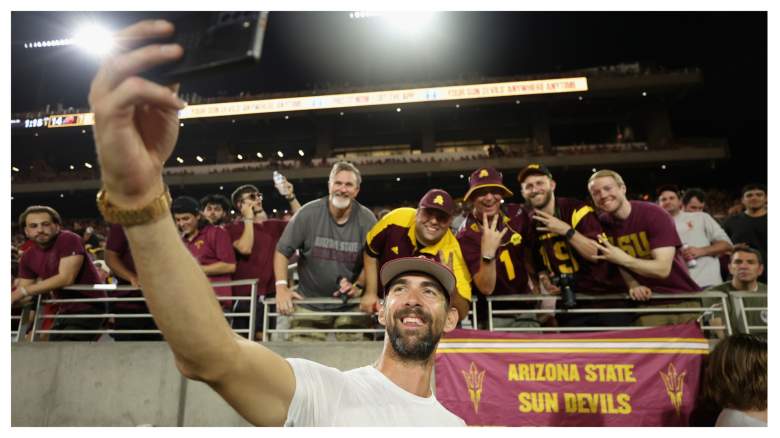 Michael Phelps is a long-time fan of the Baltimore Ravens
