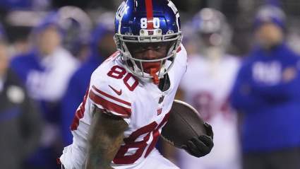 Ex-Giants WR Retires Out of Nowhere Before NFL Training Camp