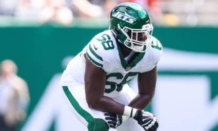 Jets Abruptly Cut 6-Foot-8 OL, Ex-Hard Knocks Star Hours Into Camp