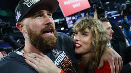 Travis Kelce Flamed as ‘Cringe,’ ‘Embarrassing’ Over Sappy Taylor Swift Podcast