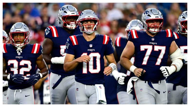 QB Drake Maye has fumbled the preseason thus far