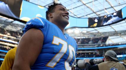 Rashawn Slater Carted Off, Suffers ‘Potentially Serious’ Injury [Video]