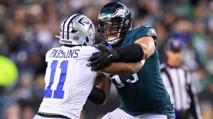 Eagles Lane Johnson Sends Clear Message on Cowboys Star Micah Parsons: Exclusive