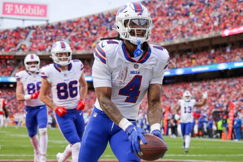 Buffalo Bills RB James Cook