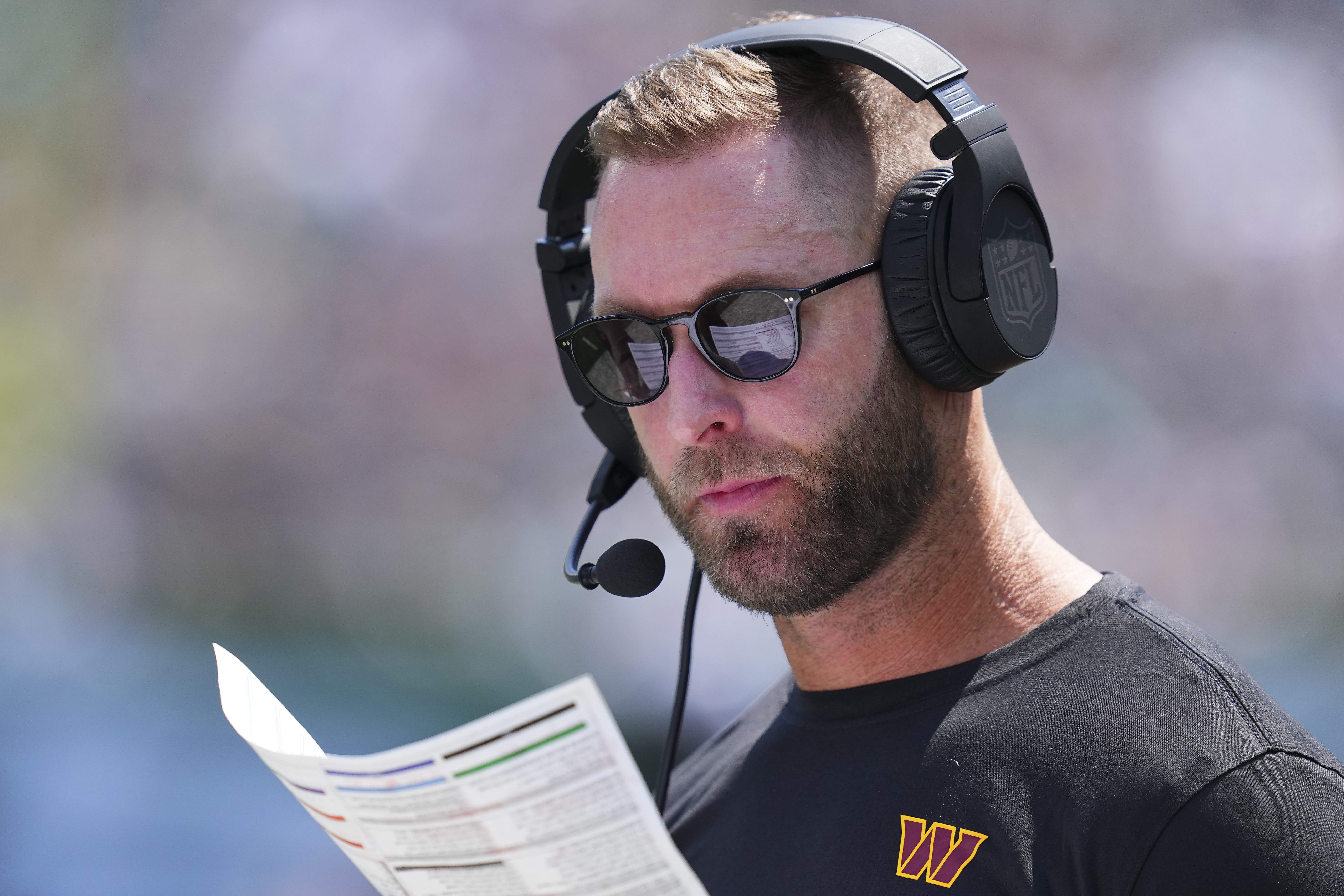 Reported: Fired Commanders OC Kingsbury to join NFC playoff team; details soon.