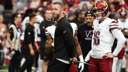 Kliff Kingsbury Puts ‘Up and Down’ Commanders QB on Notice