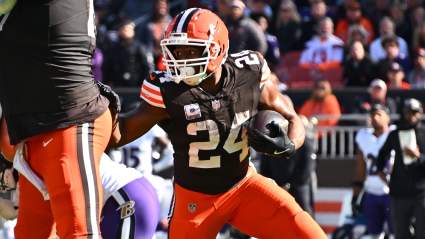 Nick Chubb Eyes Historic ‘8 Percent’ Season in Joe Mixon’s Absence