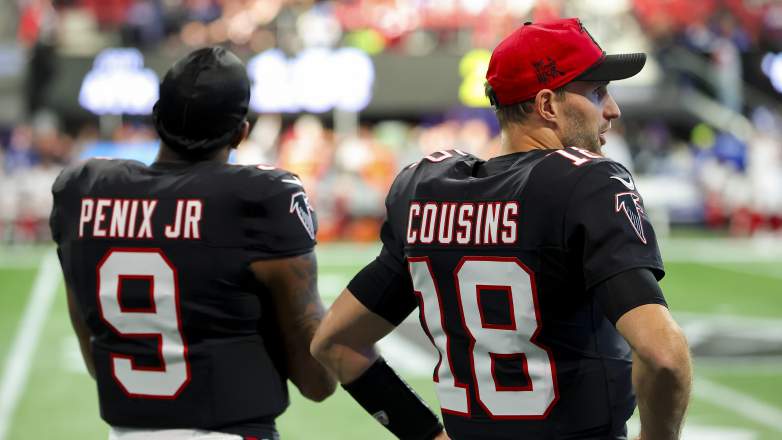 Michael Penix Jr. and Kirk Cousins