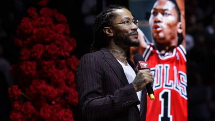 Derrick Rose Reacts to Chicago Bulls’ Jersey Retirement Announcement
