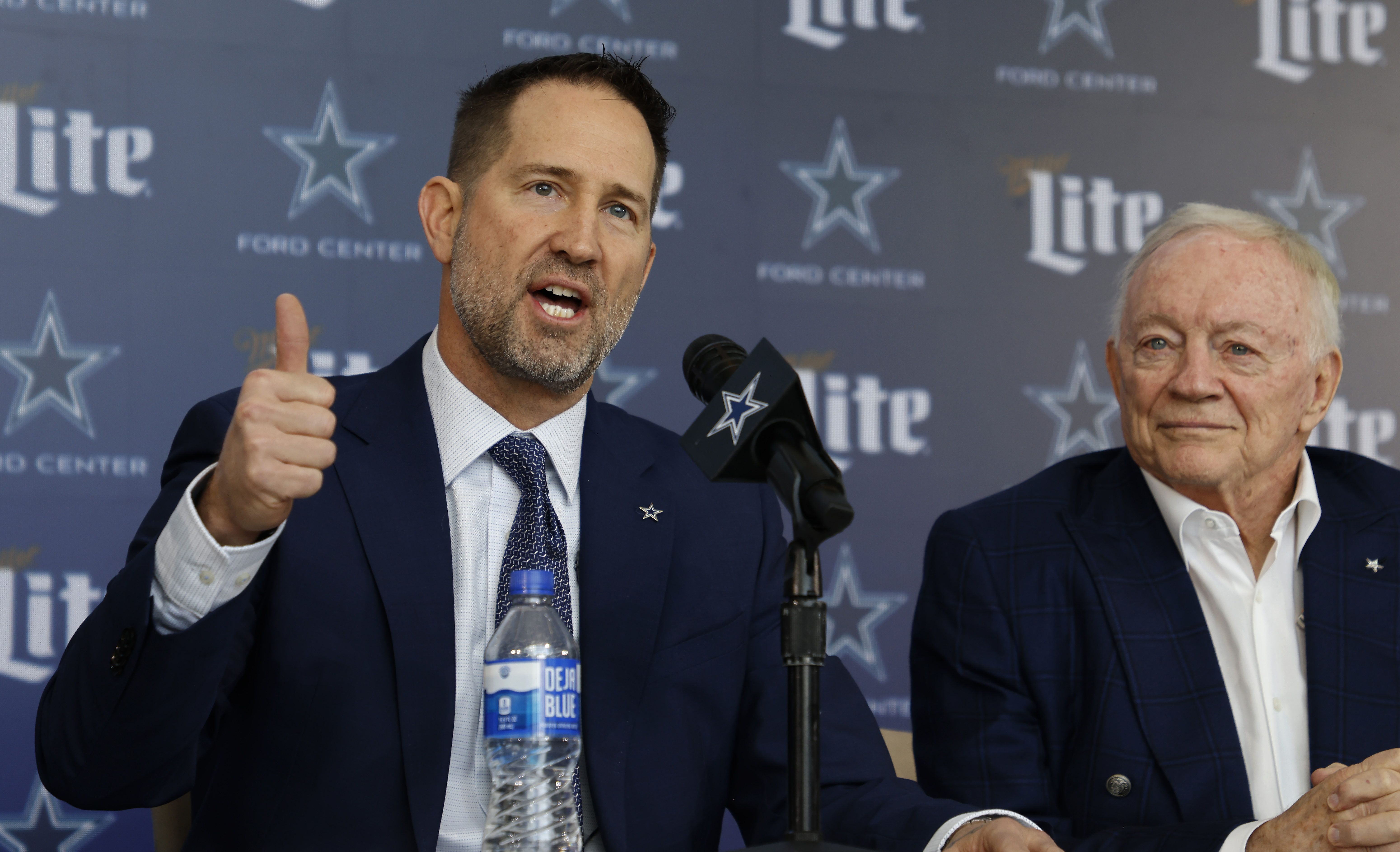 New head coach of the Dallas Cowboys Brian Schottenheimer.