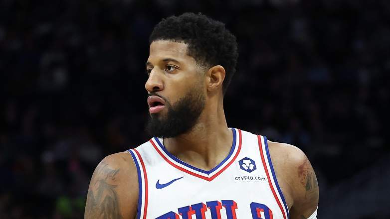 Sixers forward Paul George