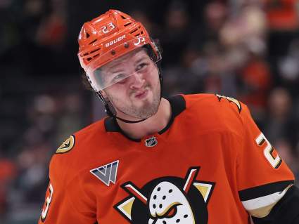 Anaheim Ducks GM Trying to Prove How Tough He Is With Mason McTavish
