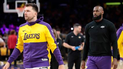 LeBron James Shows What He Was Doing Instead of Attending Luka Doncic Presser