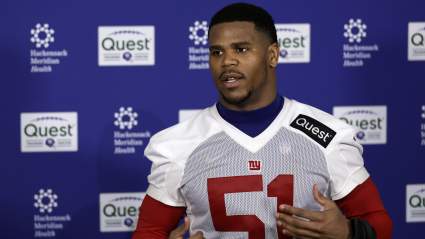 Giants Edge Abdul Carter Claps Back After Preseason Lowlight vs. Jets