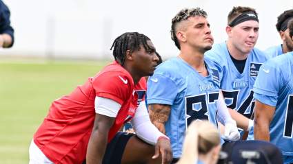 Titans Reportedly Cut WR After Cam Ward Pushed Team to Sign Him