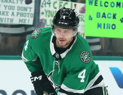 Stars’ Miro Heiskanen Provides Update on Knee Injury