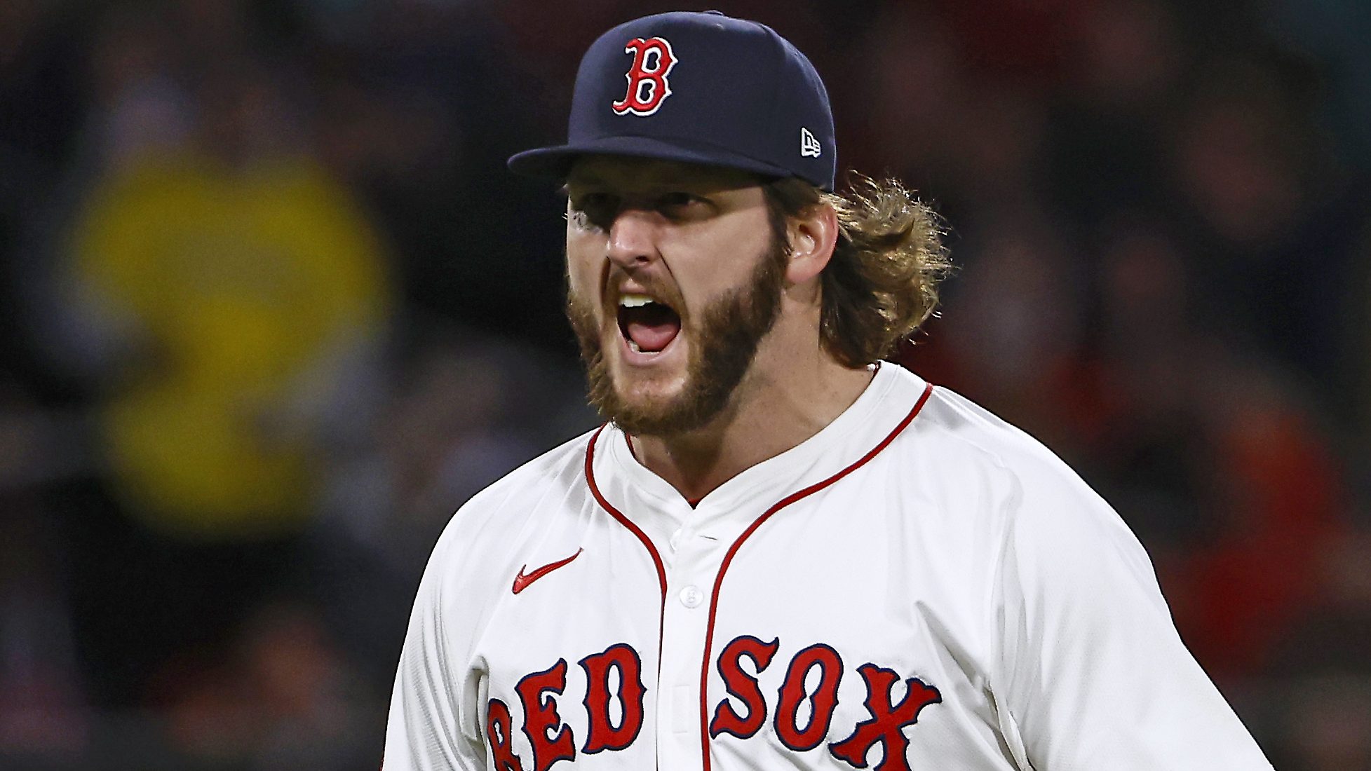 Red Sox pitcher Justin Slaten