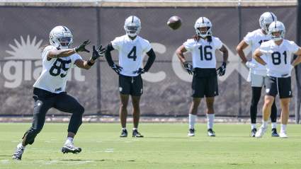 Raiders Dealt Harsh Reality Regarding WR Room