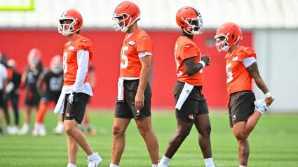 Browns Predicted to Carry 4 QBs on 53-Man Roster: ‘More Likely Than Not’
