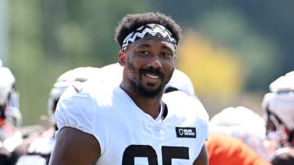 Myles Garrett Gets Real With Shedeur Sanders Ahead of 1st Browns Start