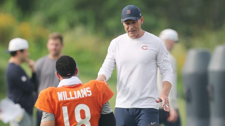 Ben Johnson and Caleb Williams, Chicago Bears