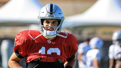 Raiders QB Aidan O’Connell in Danger of Losing Job to Rookie: Insider