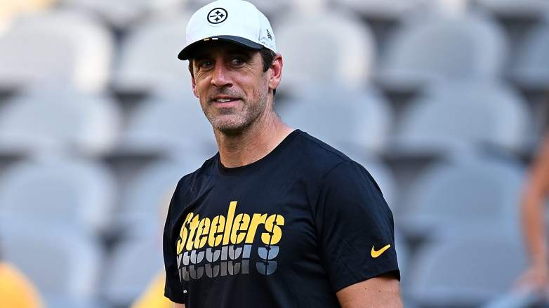 Steelers QB Aaron Rodgers