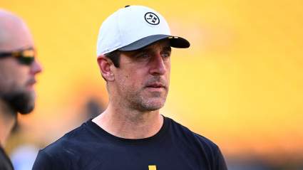 Aaron Rodgers Shares Stern Message He Sent to Steelers Line in Training Camp