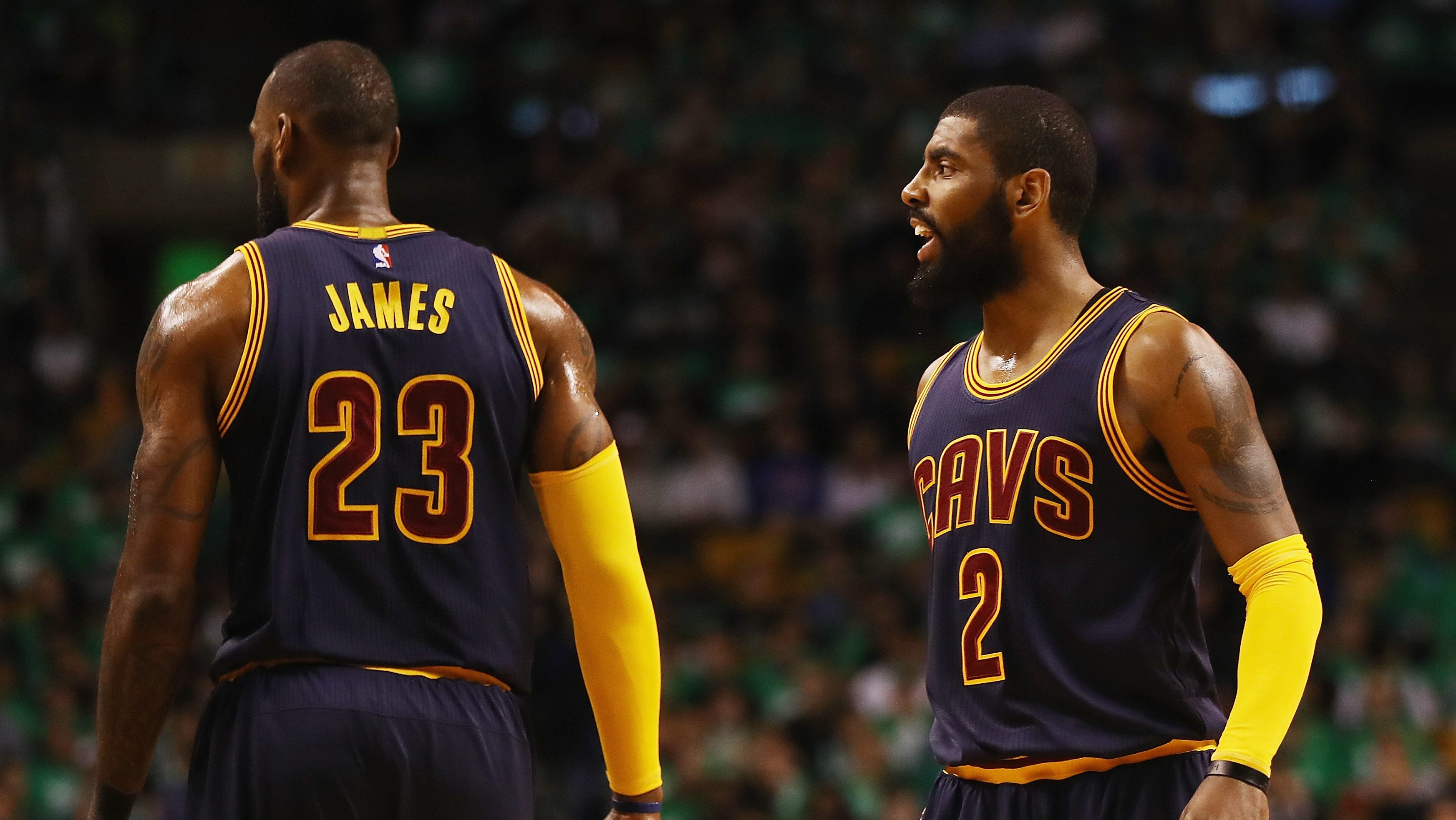 Kyrie Irving of the Dallas Mavericks recently discussed what it was like to play with LeBron James of the Los Angeles Lakers, when both were on the Cleveland Cavaliers together from 2014 to 2017.