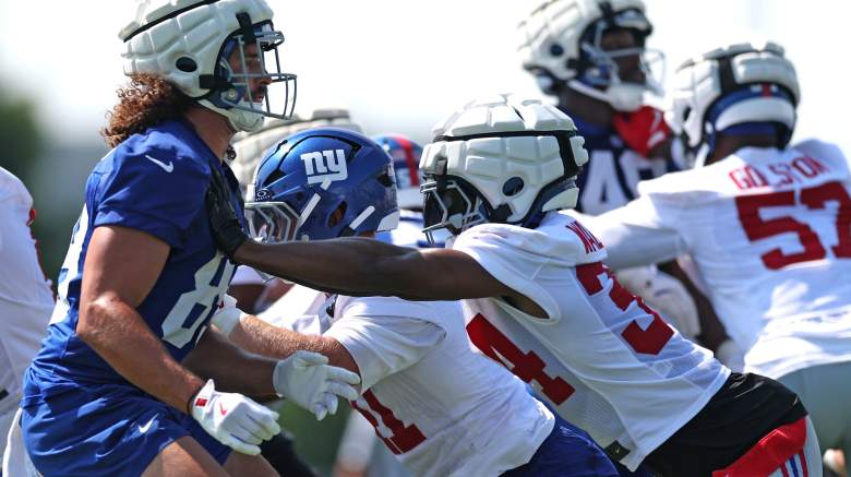 Giants release safety K'Von Wallace before roster cutdown.