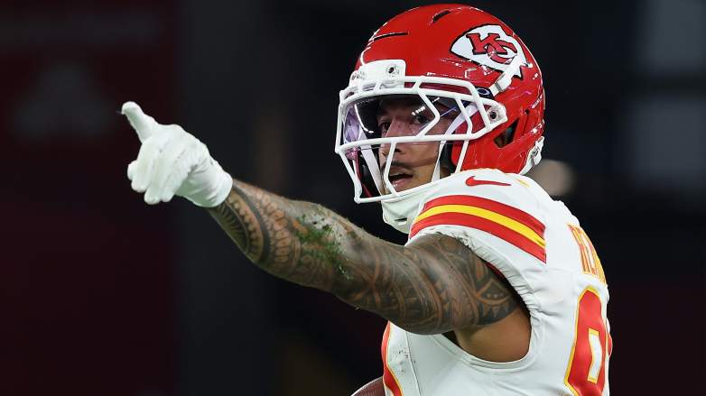 Chiefs WR returner Nikko Remigio pegged as roster cut.