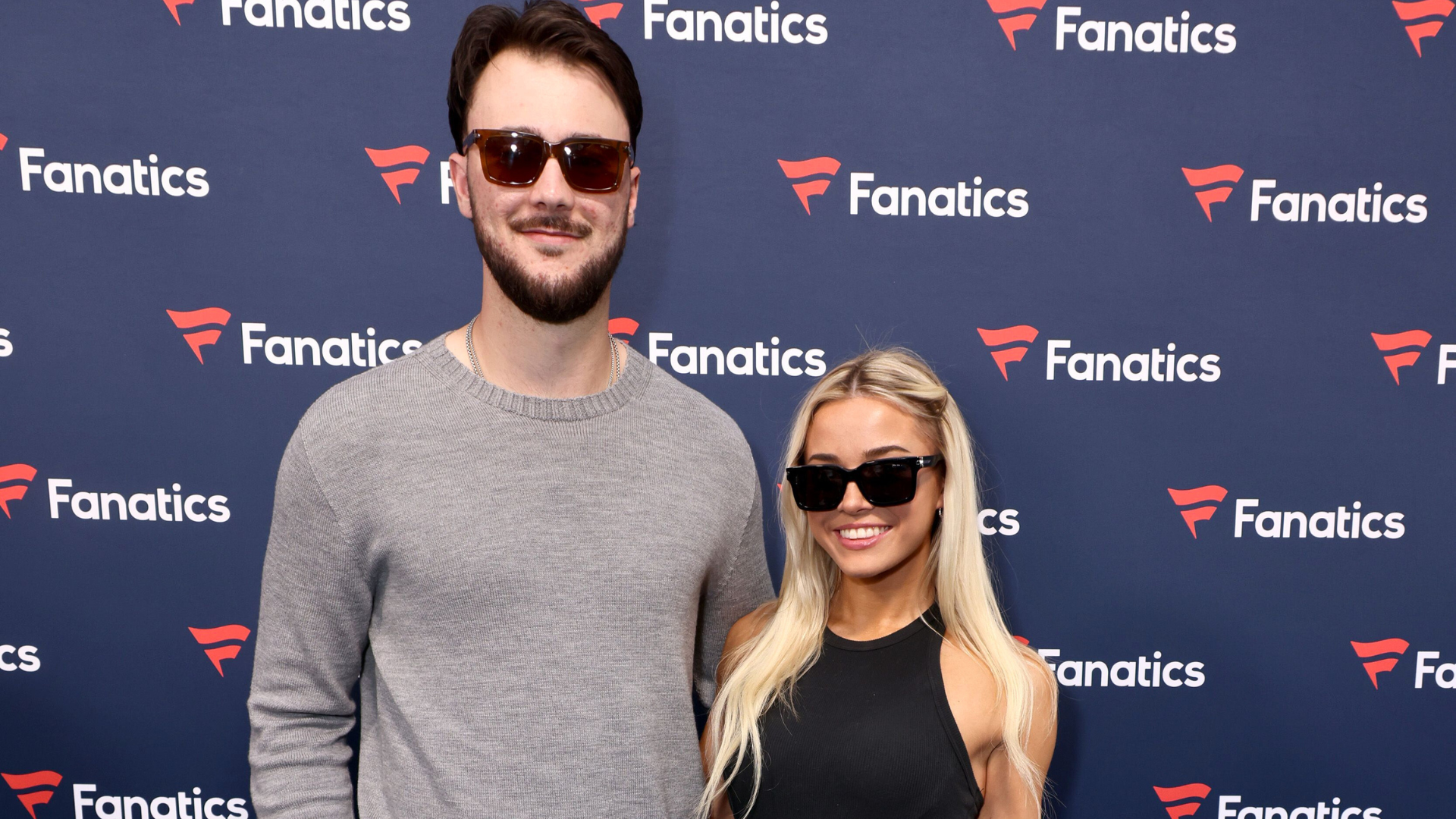 Paul Skenes and Livvy Dunne at Fanatics red carpet as her NYC apartment hunt makes headlines.