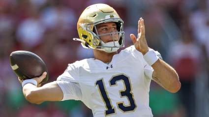 Notre Dame QB C.J. Carr Draws Praise on Record Day