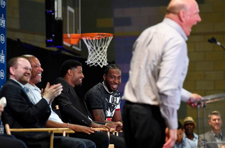 Kawhi Leonard Steve Ballmer