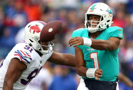 Struggling Dolphins Offense Won’t Have to Face 2 Key Bills Starters on Thursday
