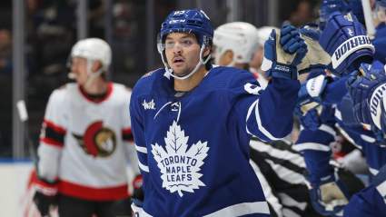 Maple Leafs’ Nick Robertson Drops 3-Word Comment on Being on Roster Bubble