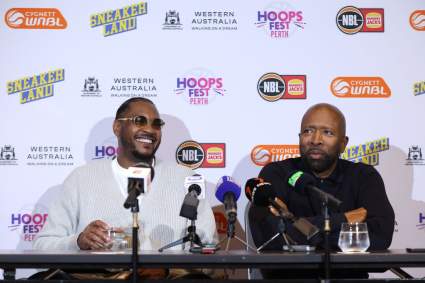 Carmelo Anthony & Kenny Smith Boost NBL’s Global Growth