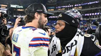 Lamar Jackson Uses 5 Words to Sum Up MVP Loss to Josh Allen