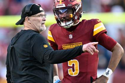 Commanders and Quinn Monitor Daniels’ Knee Sprain Ahead of Crucial Week