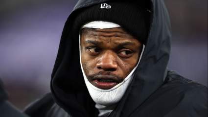 Lamar Jackson Has 4-Word Message After Bills Fan Shove