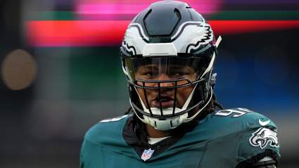 Jason Kelce Sends NSFW Message to Eagles’ Jalen Carter After Spitting Incident