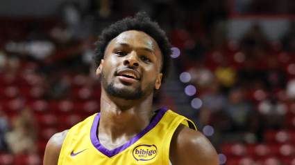 Bronny James Gets Real on “Nuts” Experience In Lakers Debut