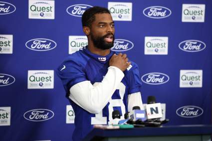 WR Darius Slayton Sends Strong Message on Russell Wilson & Giants QB Situation