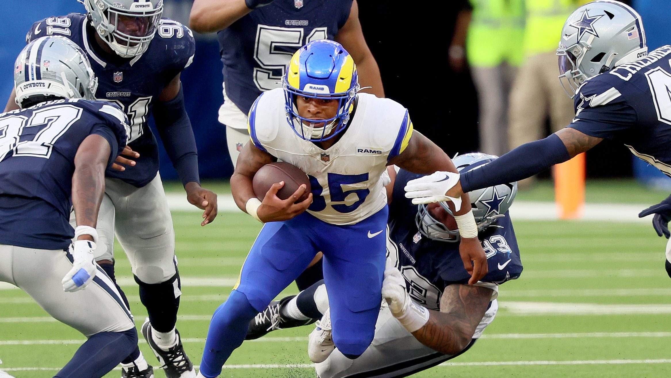 Jarquez Hunter, Los Angeles Rams
