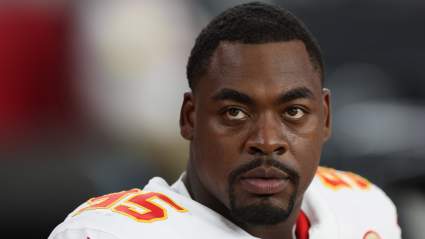 Chris Jones’ NSFW Tush Push Message During Chiefs-Eagles Rematch Goes Viral