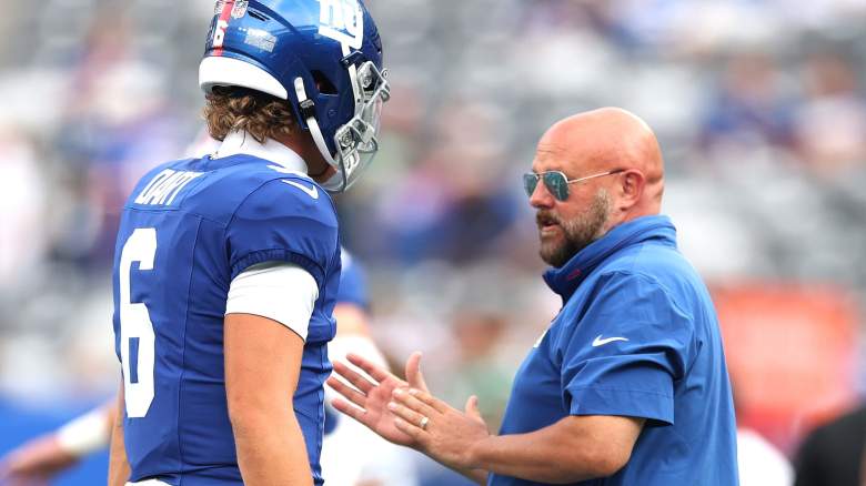 Giants' Brian Daboll on benching Russell Wilson for Jaxson Dart in Week 4.